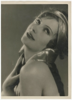 1926 Greta Garbo Vintage Still Photograph From Film "Torrent"  (Letter of Provenance)